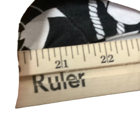 Macbeth Collection Margaret Josephs Nautical Beach Coverup Hoodie Women Large - Picture 2 of 10